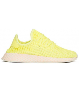 Кроссовки Adidas Deerupt Runner салатовые